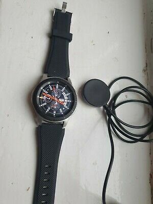 מוצרים דיגיטליים! שעונים חכמים! Samsung Galaxy Watch Bluetooth SM-R800X 46mm - Silver. DEMO UNIT