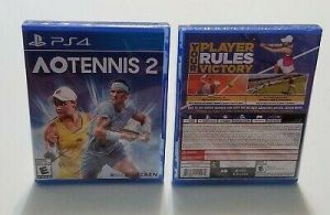 מוצרים דיגיטליים! משחקי וידיאו! AO Tennis 2 PS4 PlayStation 4 FACTORY SEALED
