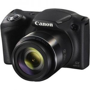 מוצרים דיגיטליים! מוצרי צילום! Canon PowerShot SX420 IS 20MP Digital Camera 42x Optical Zoom Black Wi-Fi / NFC